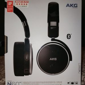AKG N60 WIRELESS HEADPHONES NOISE CANCELLATION.